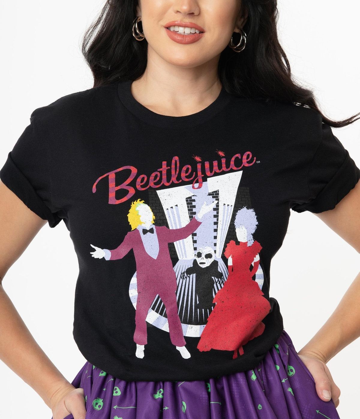 Unique Vintage X Beetlejuice Wedding Nightmare Unisex Tee