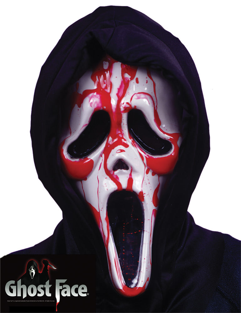 Ghost Face Bleeding Scream Mask