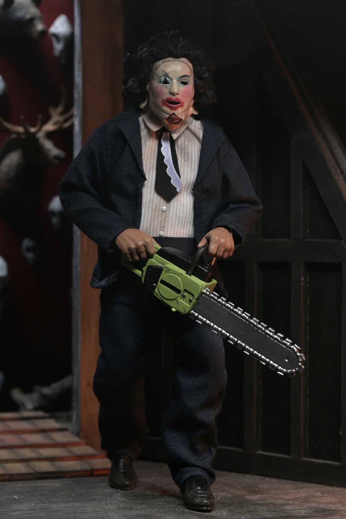 NECA Texas Chainsaw Massacre - Leatherface with Pretty Woman Mask 8" Clothed Figure
