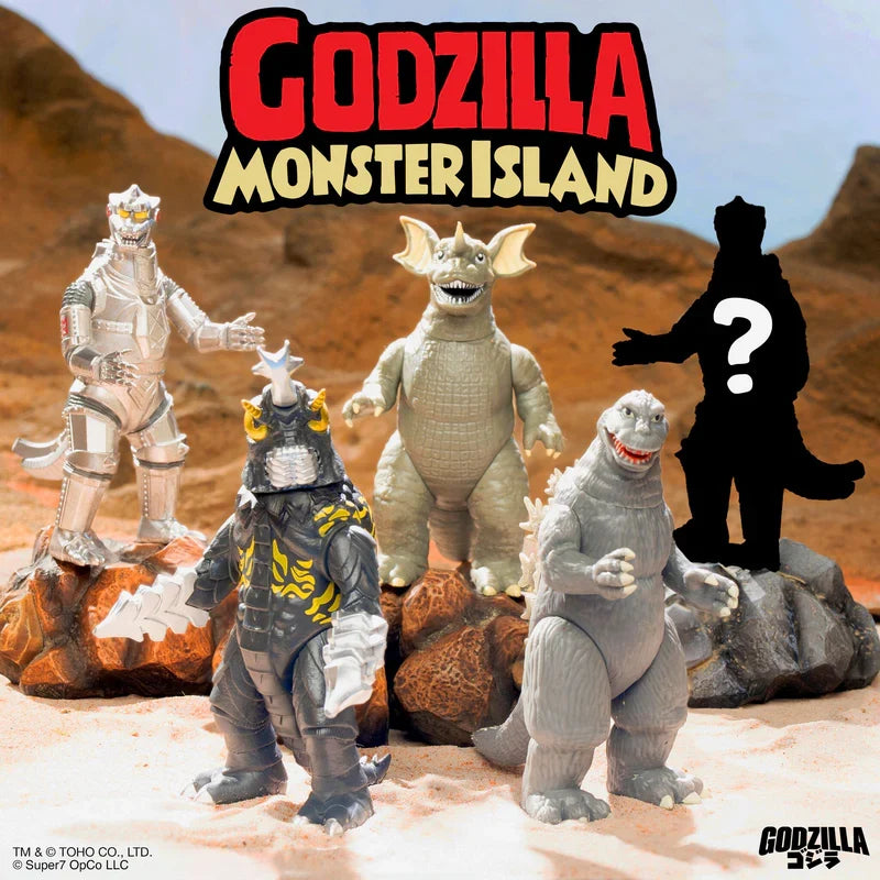 Super7 - Godzilla Toho (Monster Island) Action Figure Blind Box Wave 7