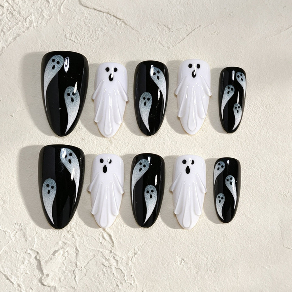 Halloween Ghost Nail Art Stornfield