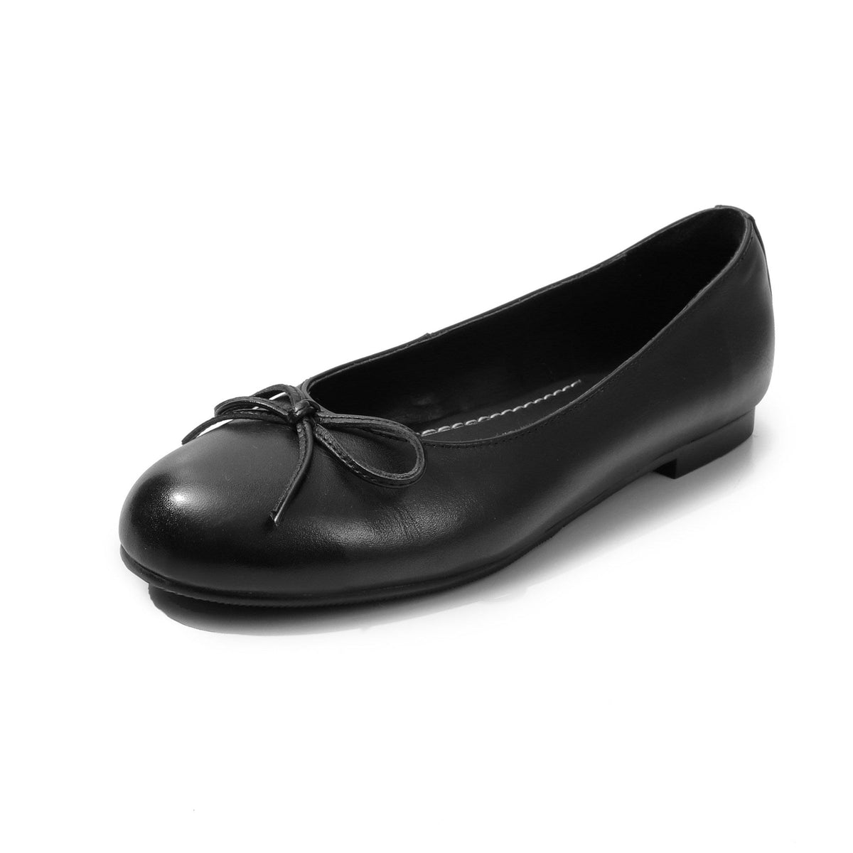Women's Ballet Flats with Bow Detail Round Toe