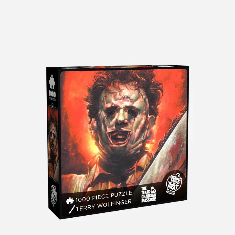 Trick or Treat Studios The Texas Chainsaw Massacre Leatherface Jigsaw Puzzle