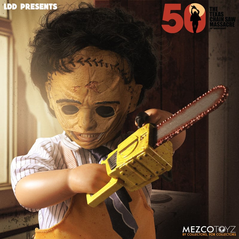 MEZCO Living Dead Dolls - The Texas Chainsaw Massacre (1974): Leatherface - Deluxe Edition