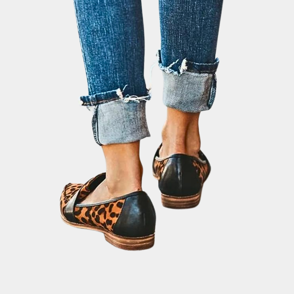 Women's Pointed Loafers with Slip-On Design