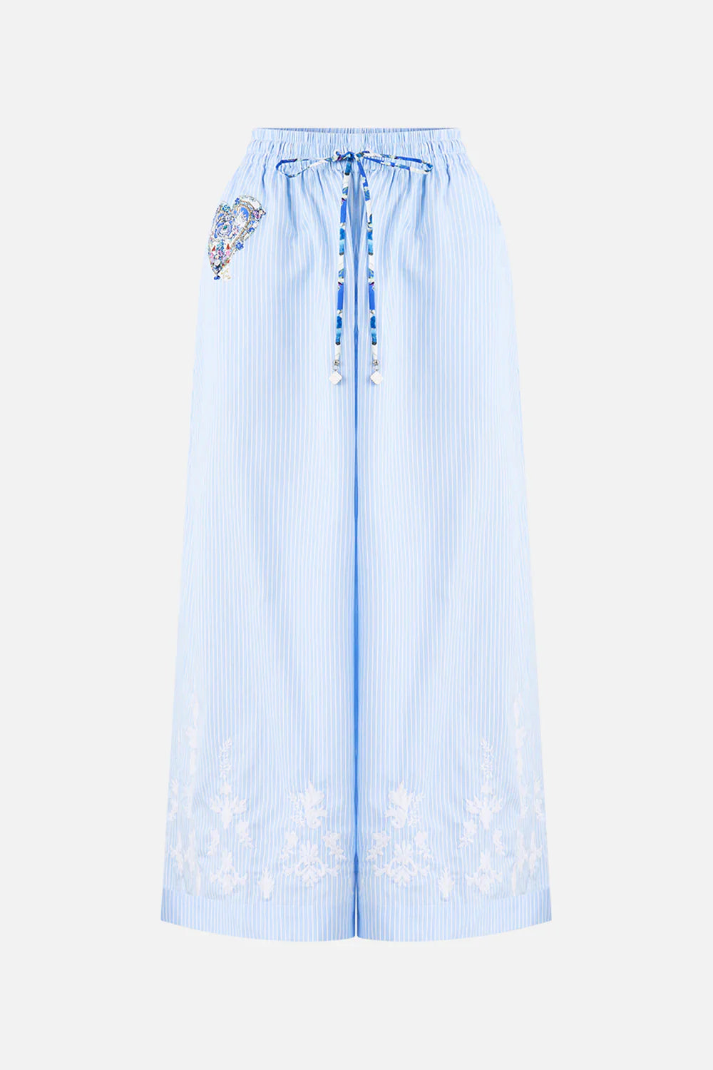Camilla Wide Leg Elastic Waist Pant