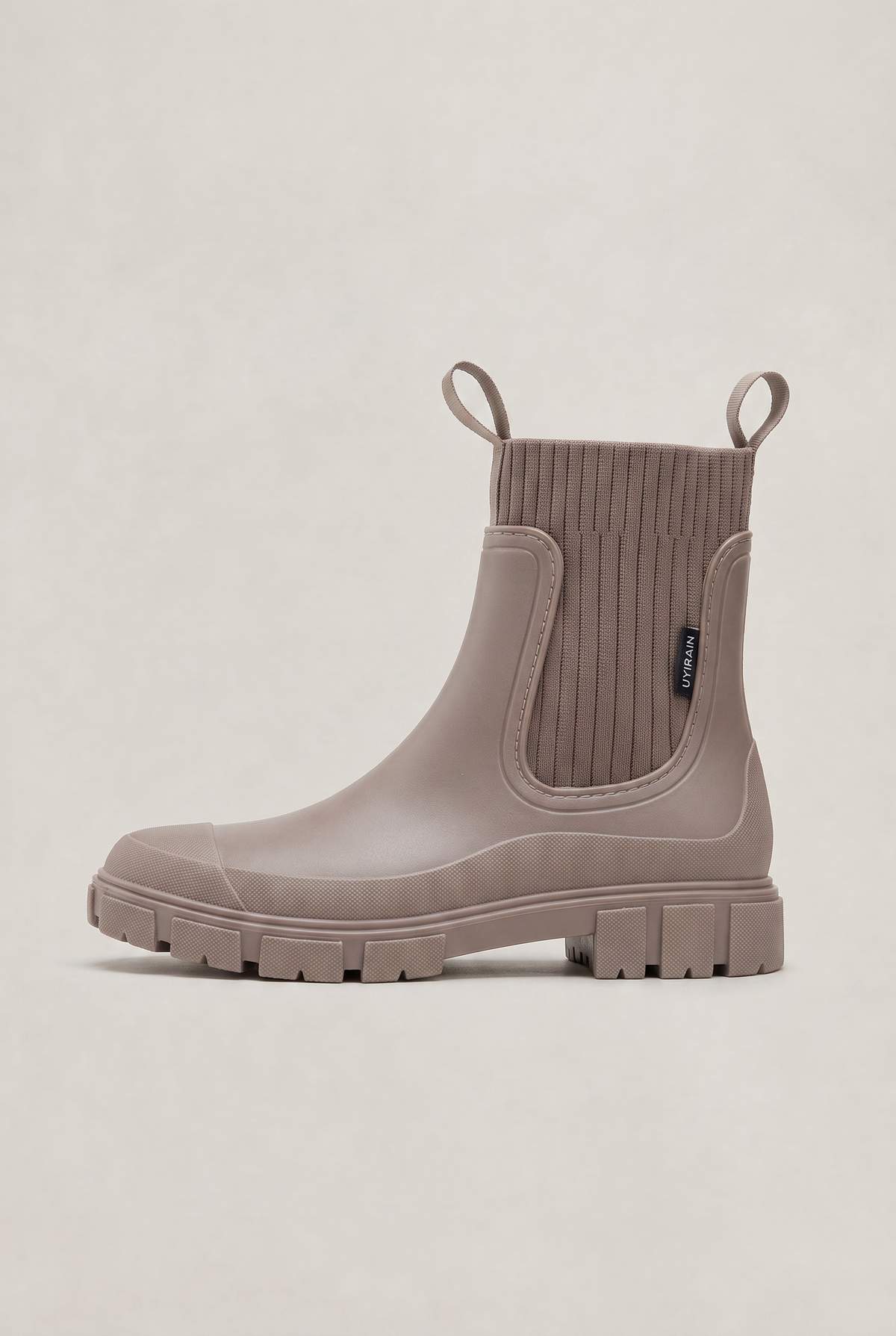 Women’s Chunky Chelsea Waterproof Rain Boots