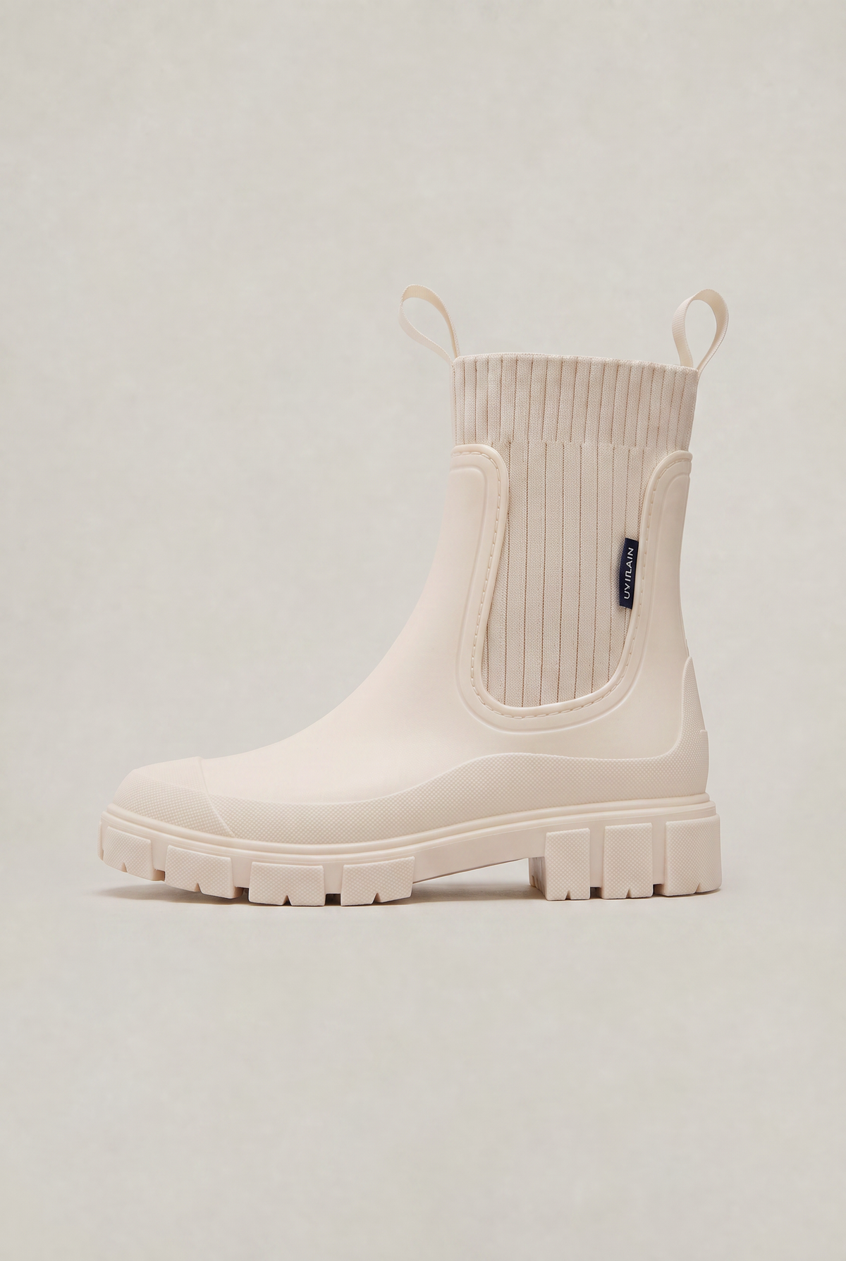 Women’s Chunky Chelsea Waterproof Rain Boots