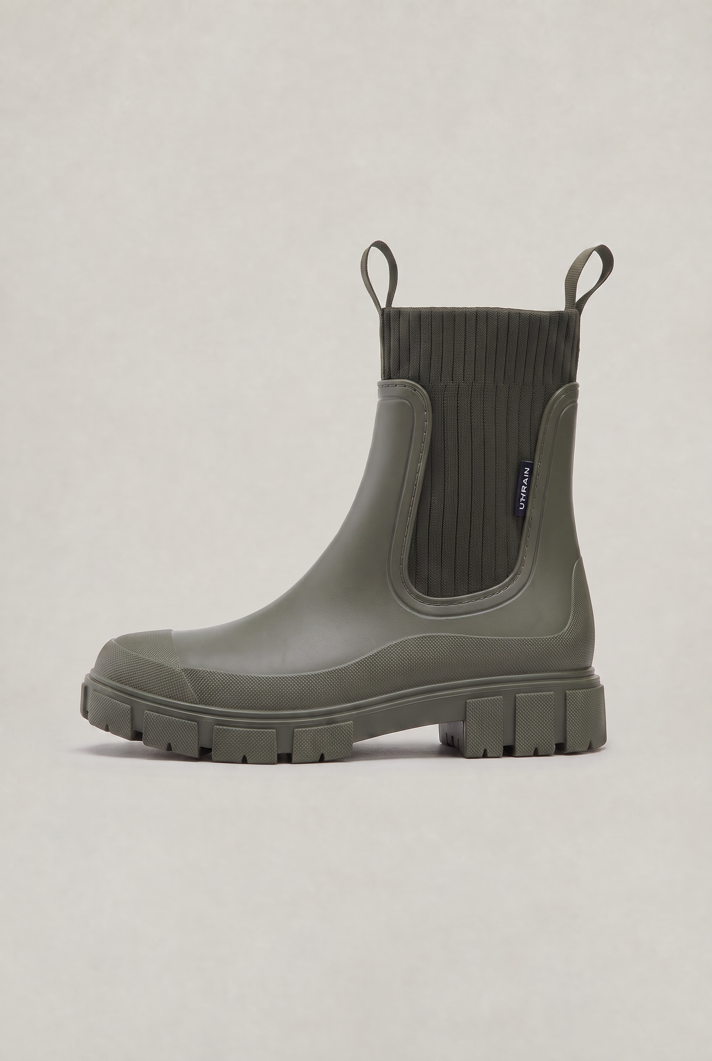 Women’s Chunky Chelsea Waterproof Rain Boots