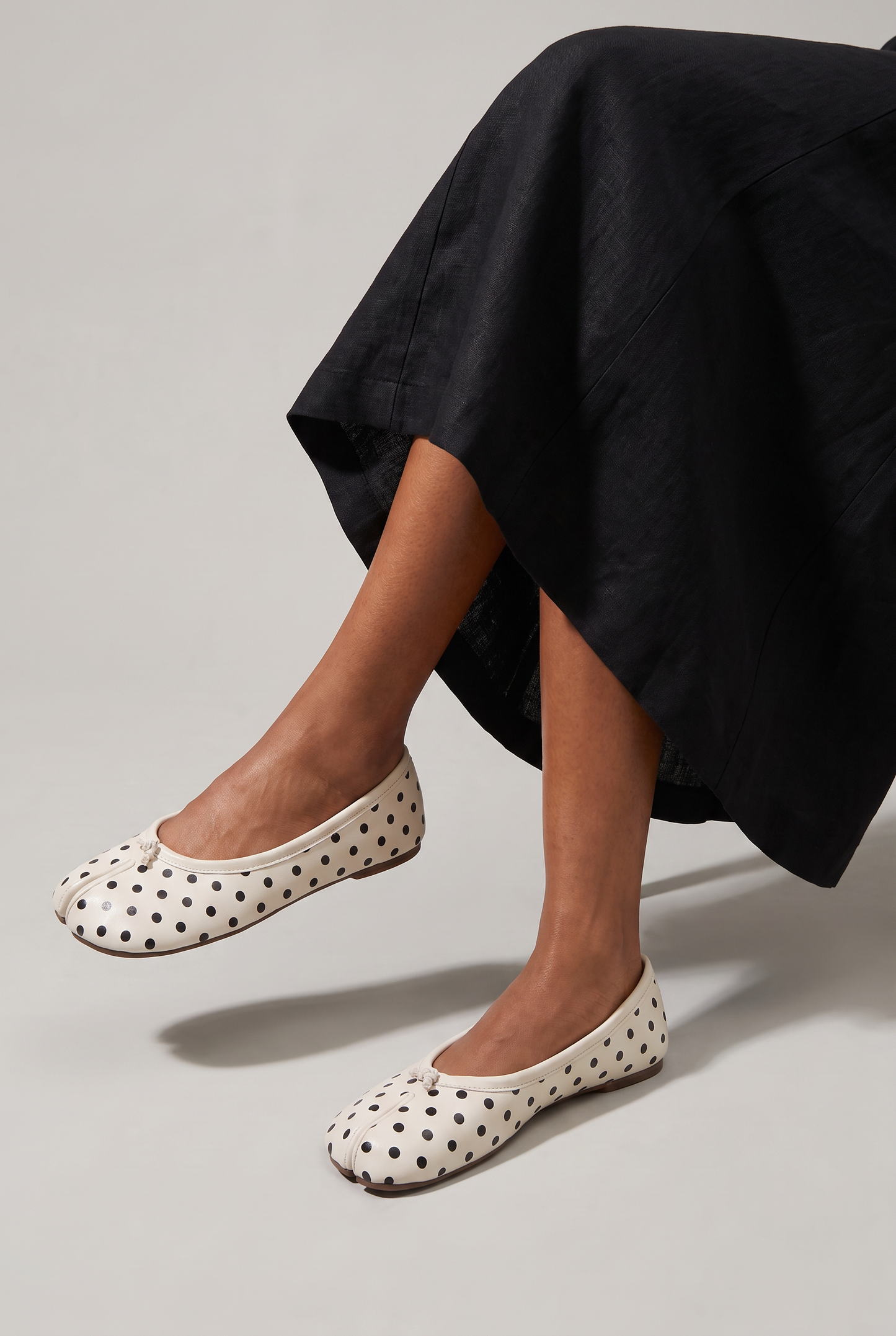 Women’s Tabi Split Toe Polka Dot Ballet Flats