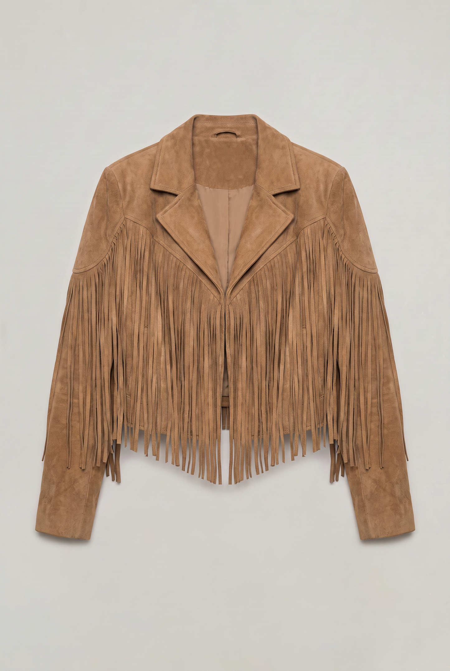 Women's Suede Fringe Cowboy Jacket