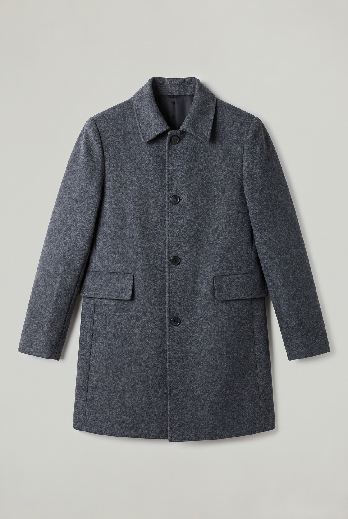 Men's Single Breasted Loose fit Coat