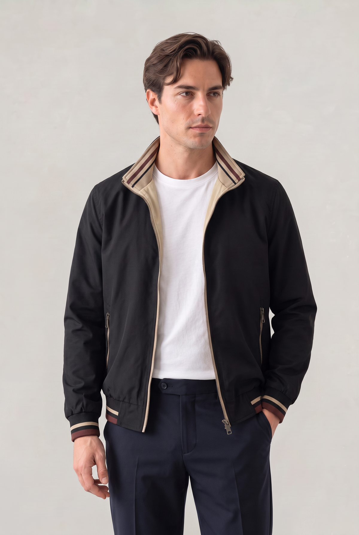 Men’s Reversible Harrington Jacket