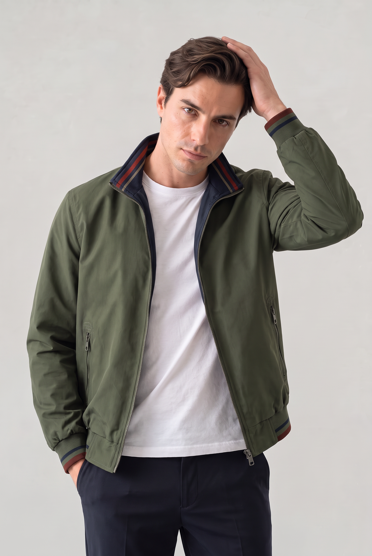 Men’s Reversible Harrington Jacket