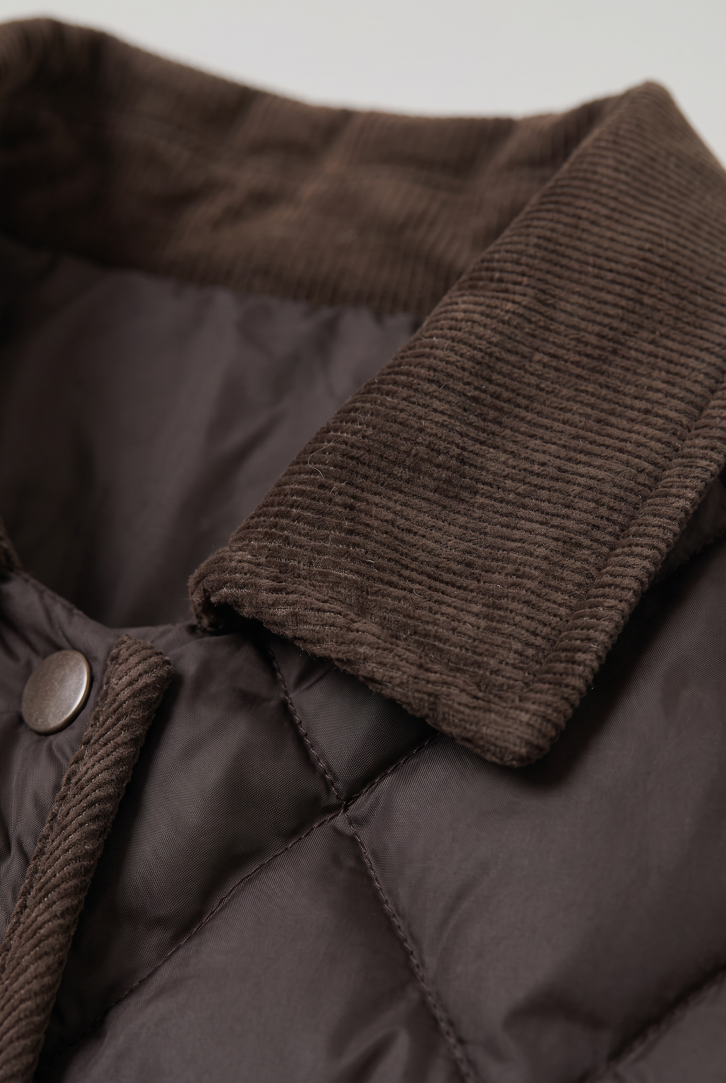 Women's Quilted Diamond Collar Jacket