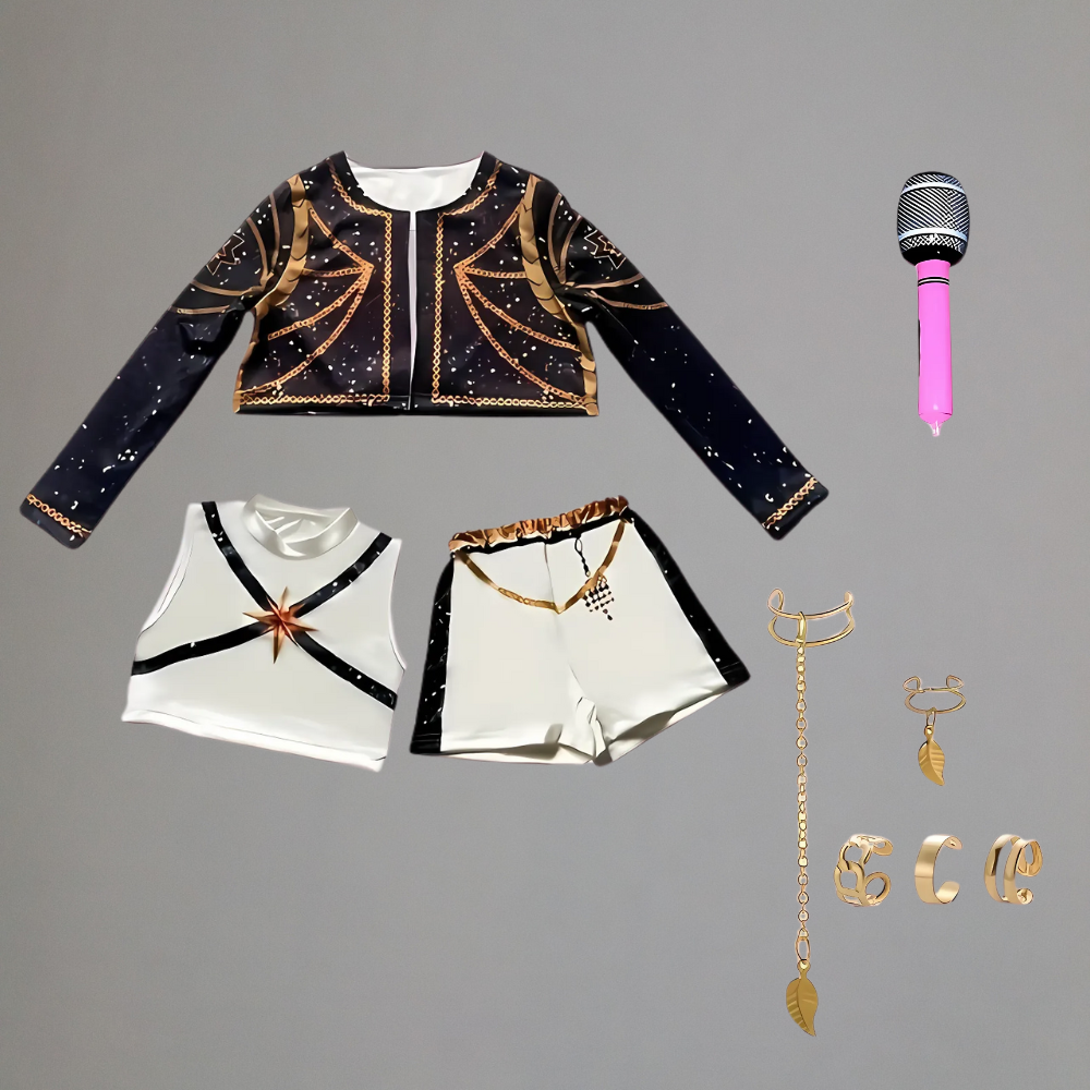 Kpop Hunter Halloween Costume Children Outfit