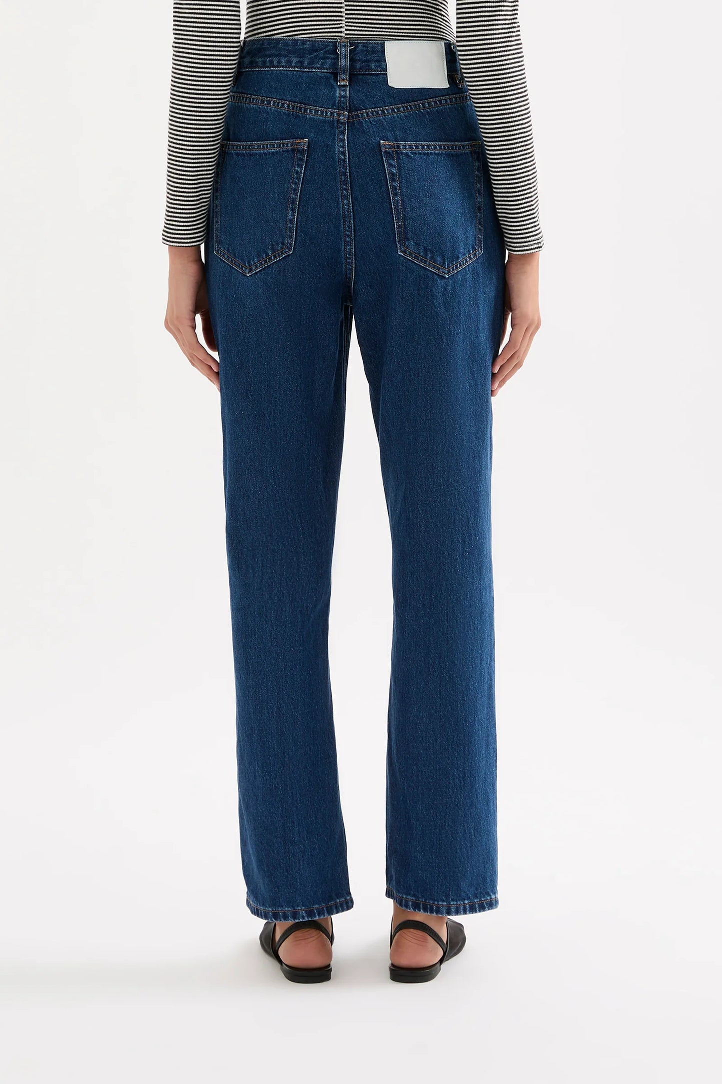 Nude Lucy Organic Straight Leg Jean