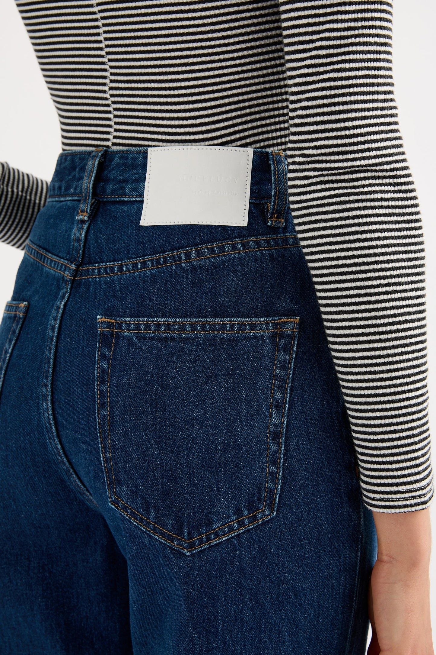 Nude Lucy Organic Straight Leg Jean