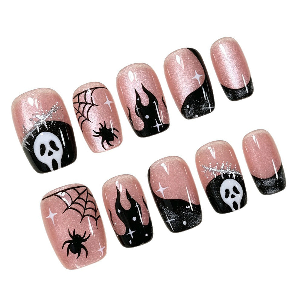 Halloween Theme Press-On Nail Set Stornfield