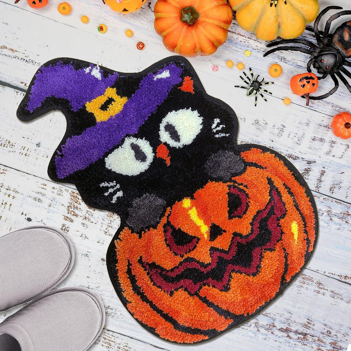 Fun Halloween-Themed Decorative Area Rug Stornfield