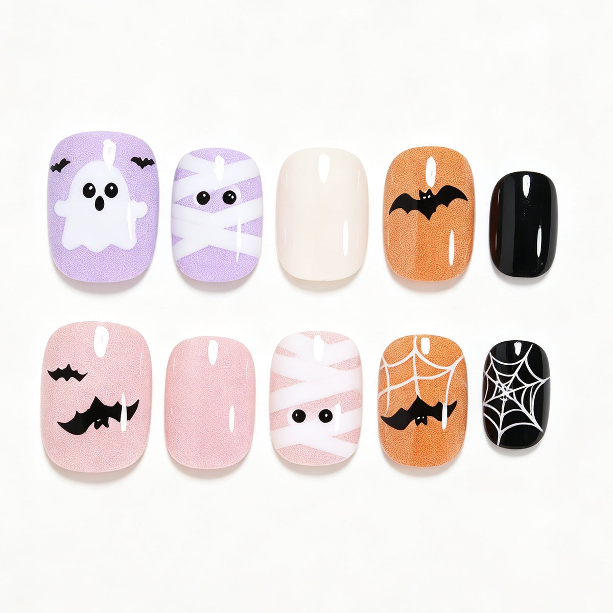 Themed Ghost and Halloween Nail Art Tips Stornfield