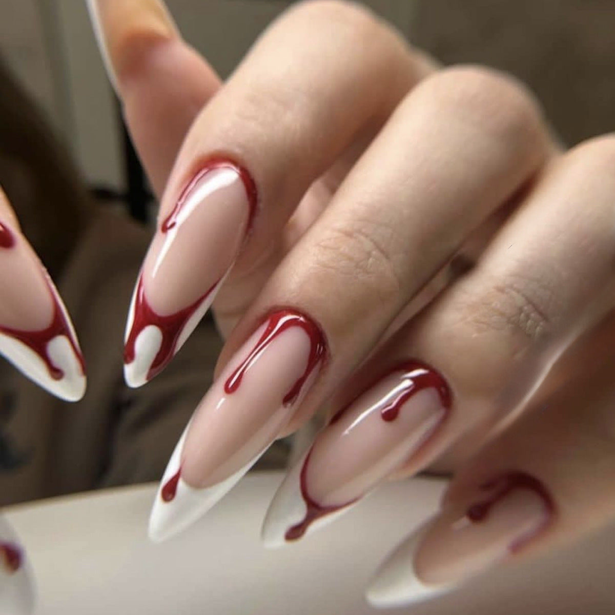 Artistic Press-On Nail Kit with Halloween Theme Stornfield