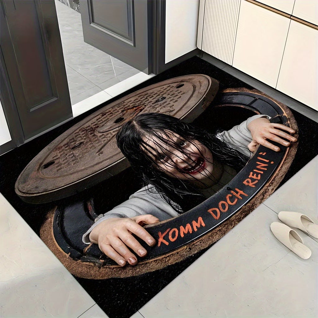 Halloween-Themed Decorative Doormat Stornfield