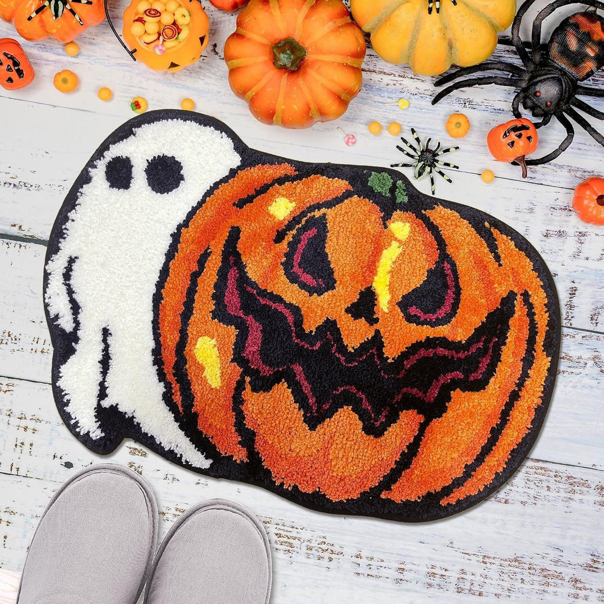 Fun Halloween-Themed Decorative Area Rug Stornfield