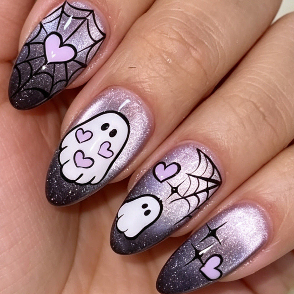 Halloween-Themed Nail Art Wraps Stornfield