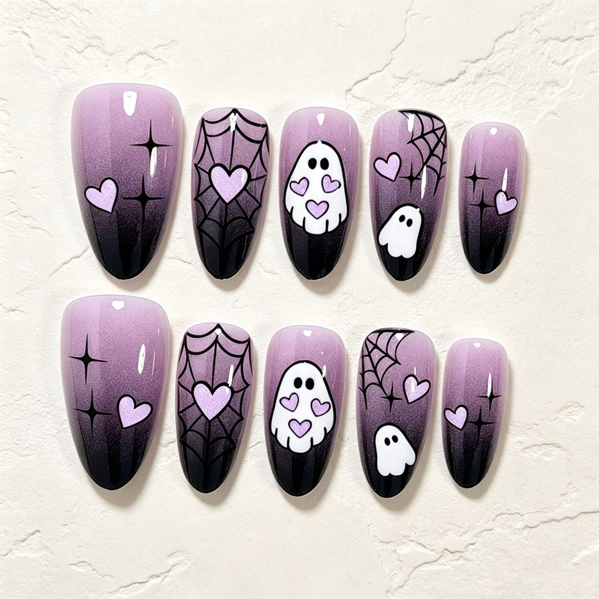 Halloween-Themed Nail Art Wraps Stornfield