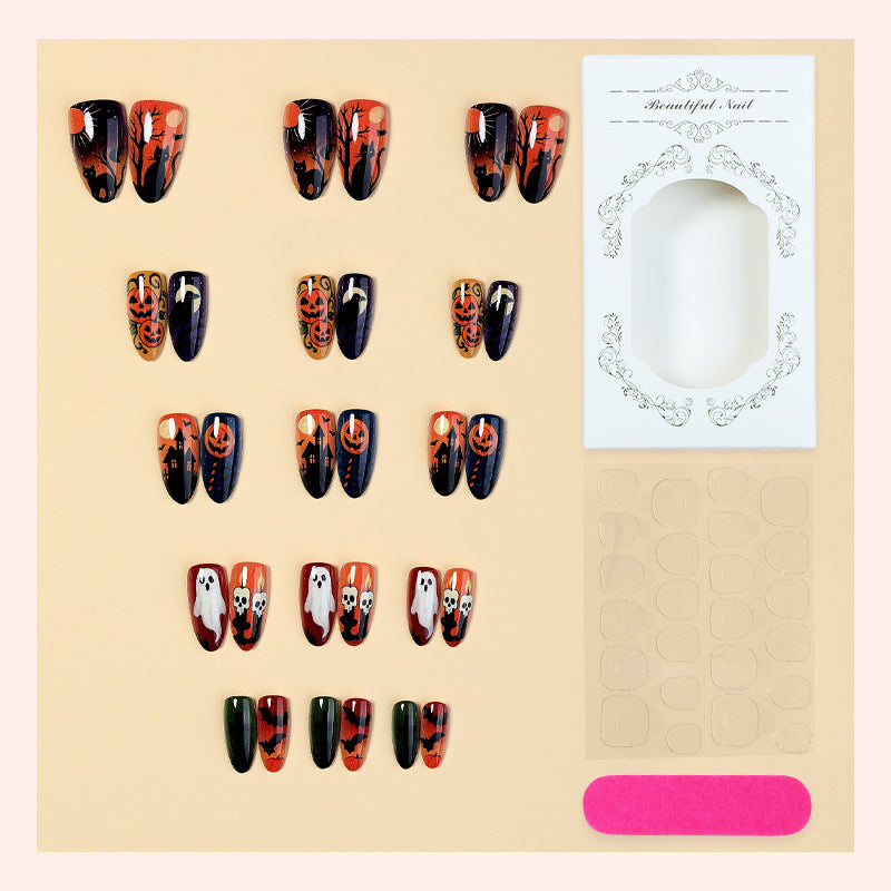 Halloween-Themed Press-On Nail Set Stornfield 1788495816