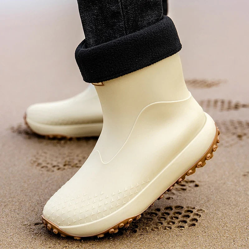 Men's Tall Waterproof Fishing & Wading Rain Boots - Aurelane