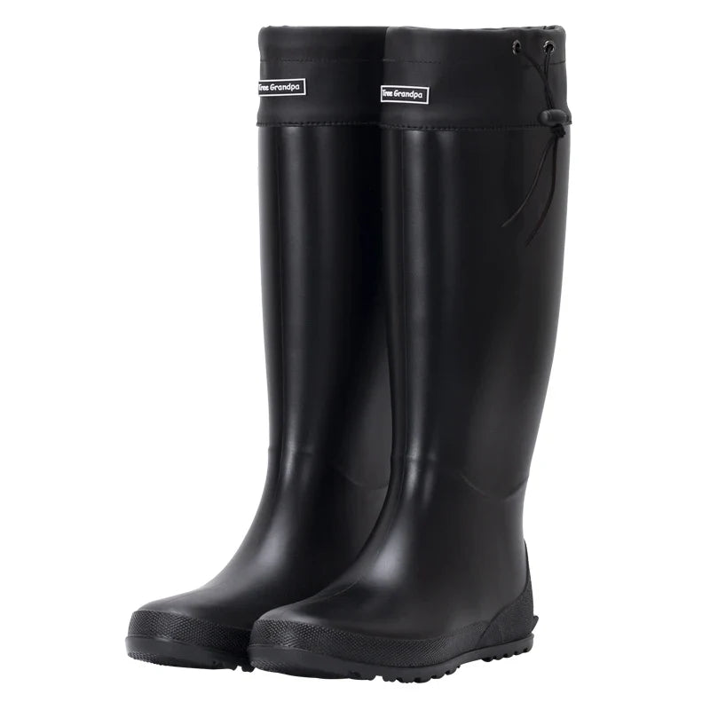 Women's Tall Chunky-Sole Waterproof Camping Boots - Sylvane