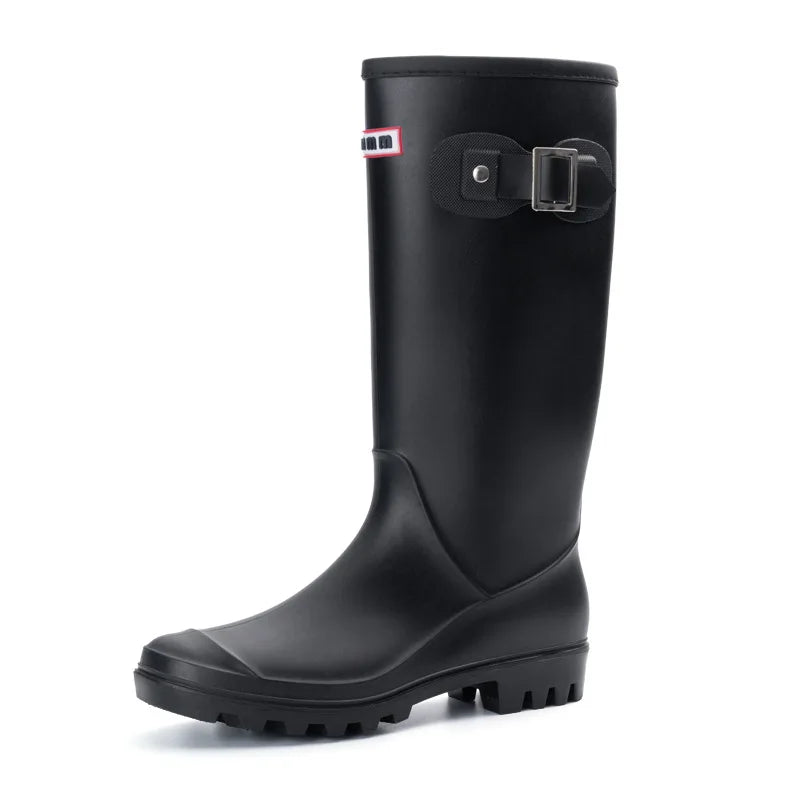 Women's Waterproof Tall Rubber Rain Boots - Pluvienne