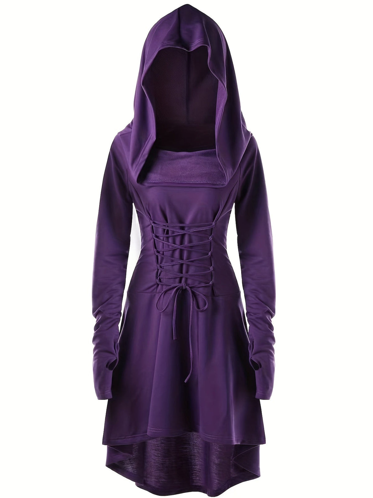 Women’s Medieval Halloween Film Costume Dress | Padded Long Sleeves