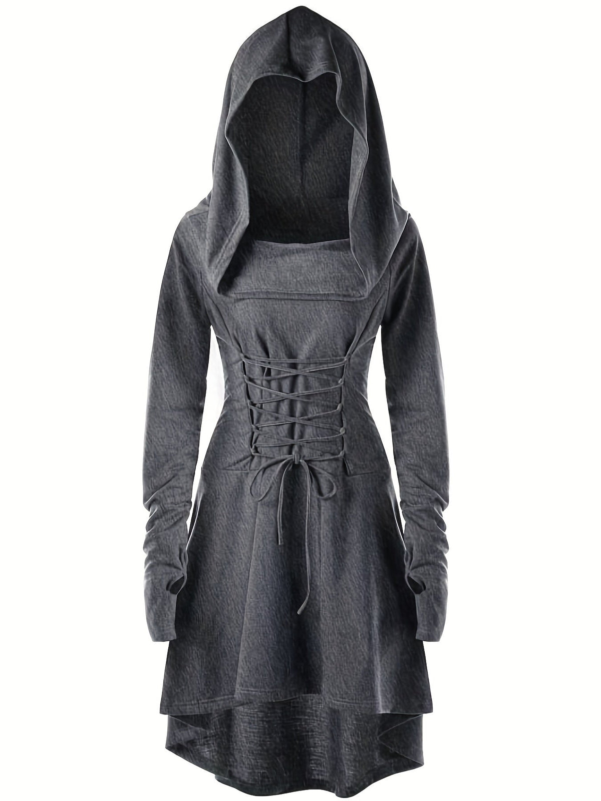 Women’s Medieval Halloween Film Costume Dress | Padded Long Sleeves
