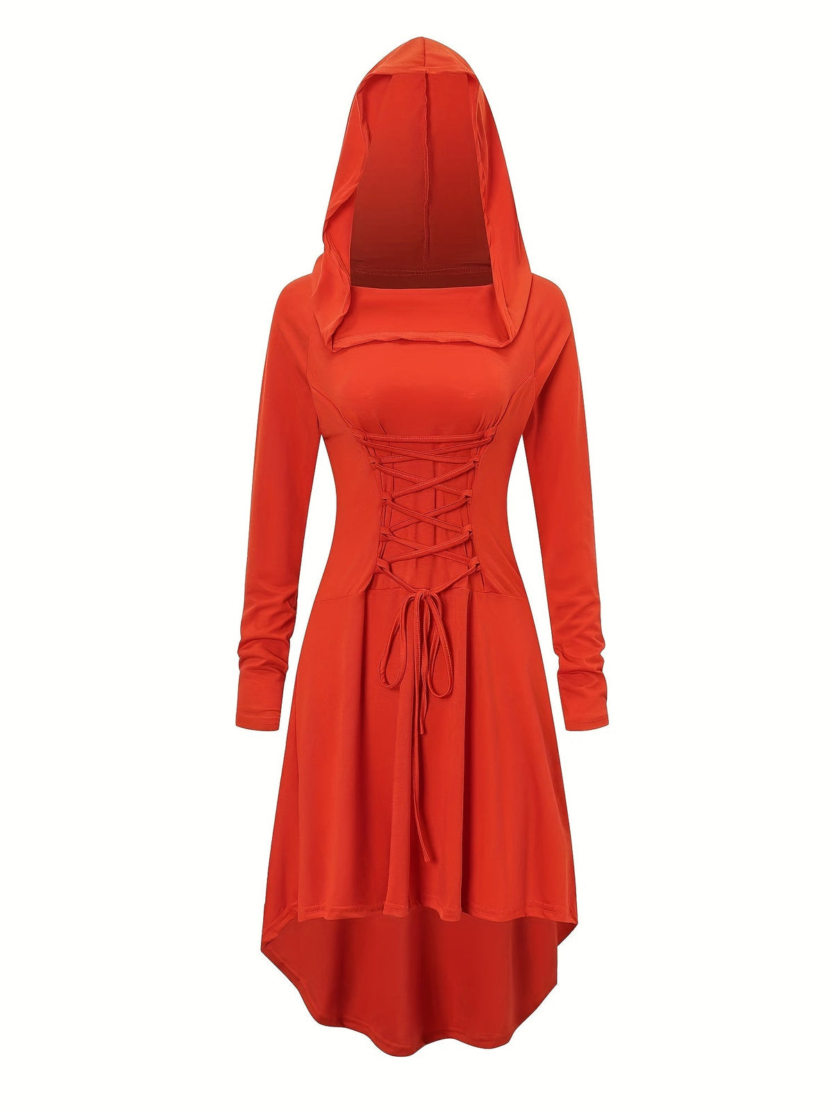 Women’s Medieval Halloween Film Costume Dress | Padded Long Sleeves